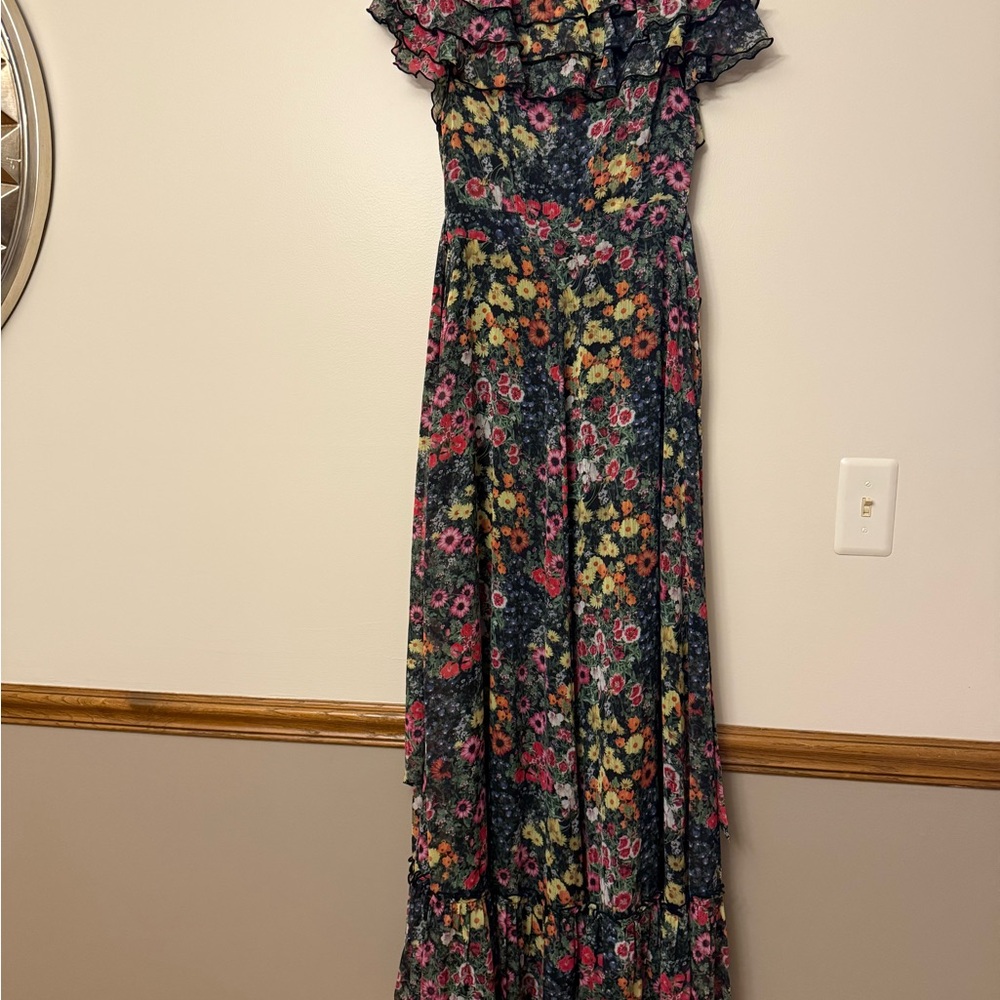 Ted Baker Adiee Floral Ruffle Dress - Picture 10 of 11